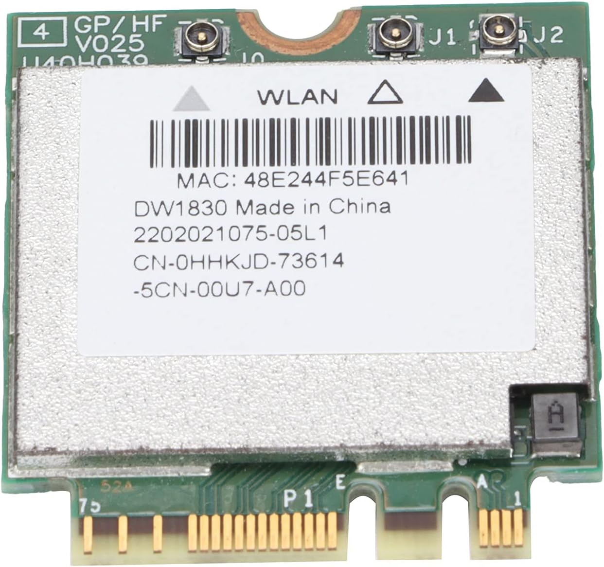 SUNGOOYUE BCM943602BAED Dual Band WiFi Card, M.2 NGFF Wireless Adapter for Laptops, 1300Mbps 5GHz/450Mbps 2.4GHz, 4.0, Compatible with,