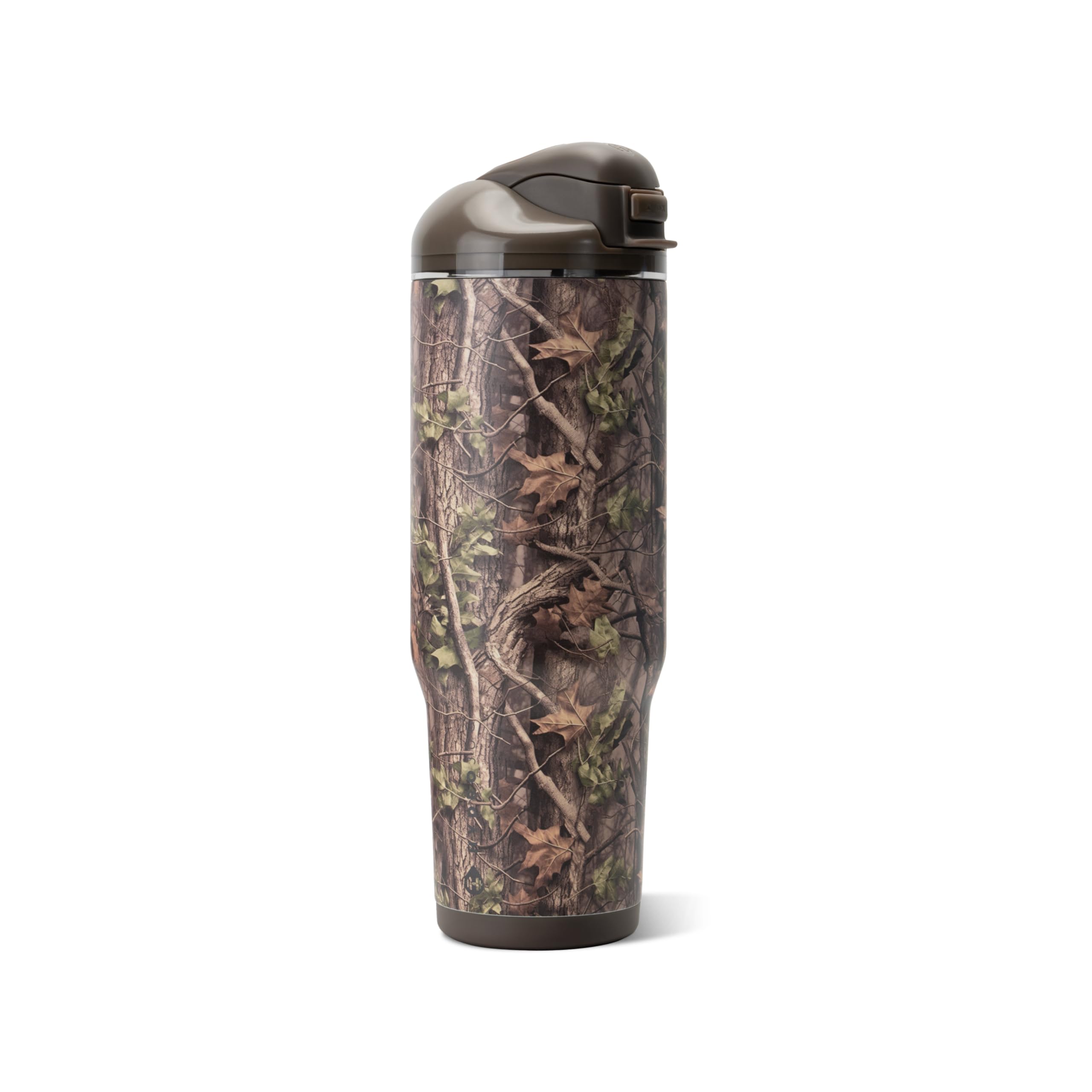 HydroJug Ease2o 32oz Insulated Water Bottle, Straw & Chug Lid, Woodland