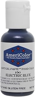 Americolor Soft Gel Paste Food Color, Electric Blue