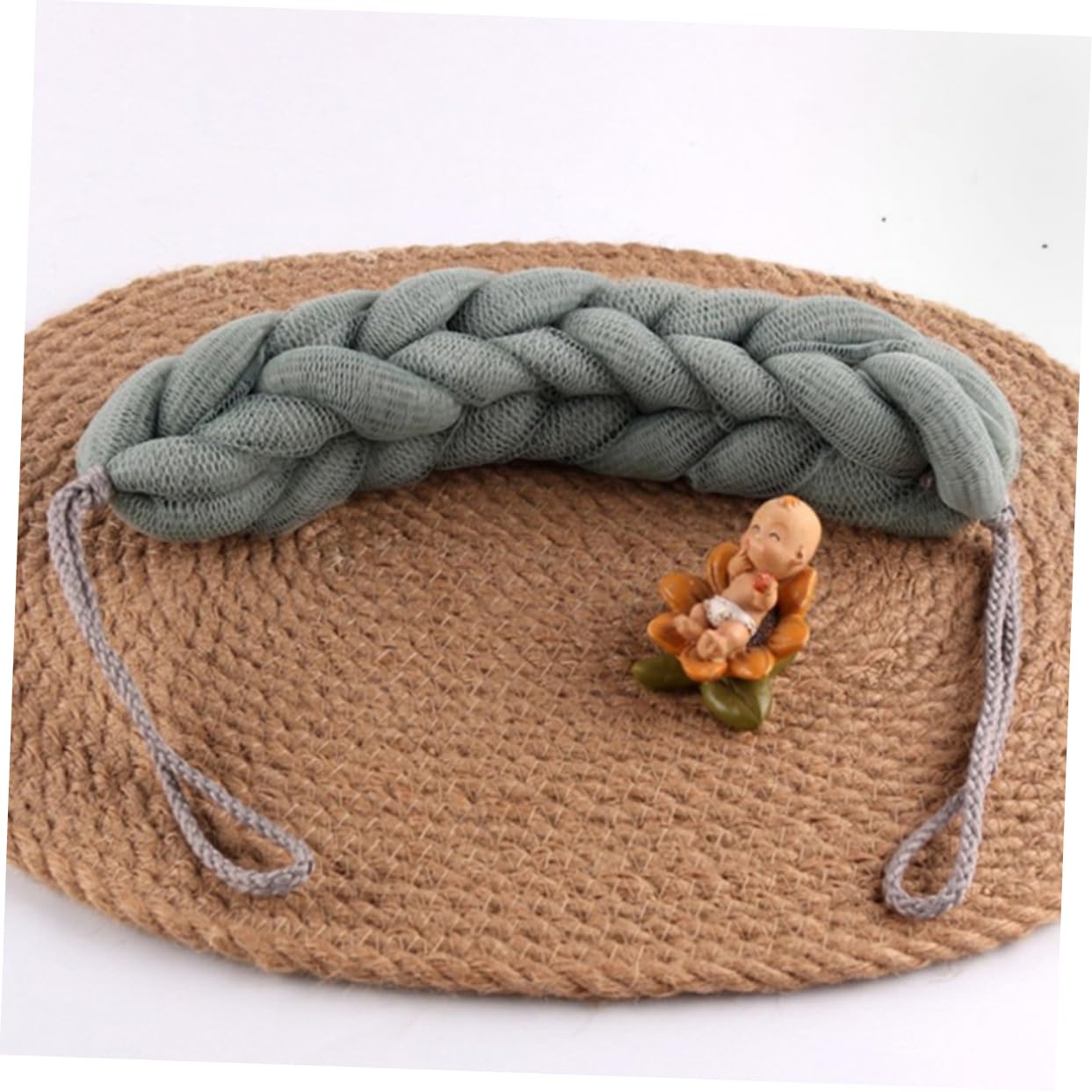 FOYTOKI 4Pcs Shower Loofah Soft Bathing Body Scrubbers for Gentle Exfoliation Convenient Mesh Poufs Grey for Daily Cleaning and Relaxation