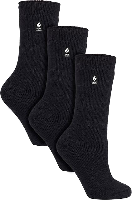 HEAT HOLDERS - 3 Pack Multipack Ladies Insulated Thermal Socks for Winter