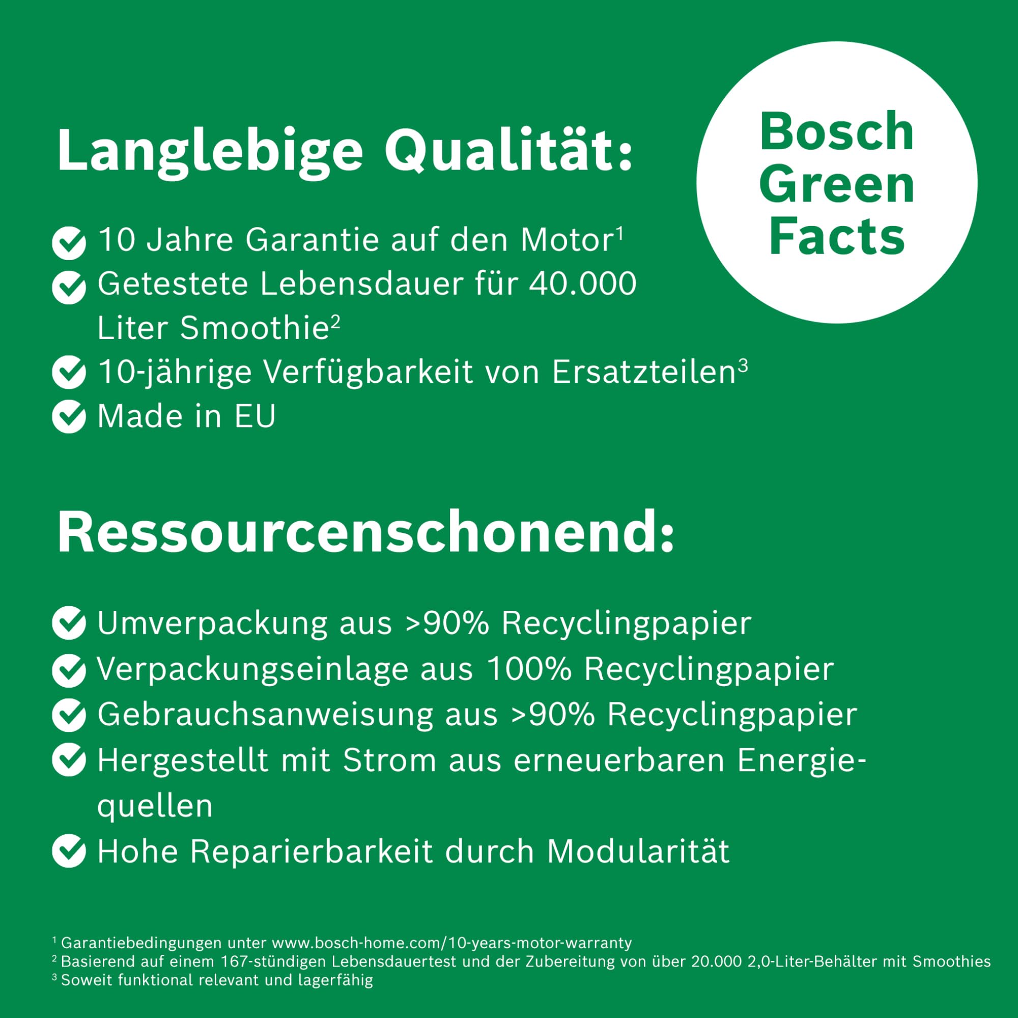 Bosch Hochleistungsmixer, Smoothie Maker, 1800W, 45.000 U-min, Programme für heiße Suppe & Reinigung, 2L, spülmaschinenfeste Teile, Made in Europe, schwarz, VitaPower Serie 6 MMB6652B