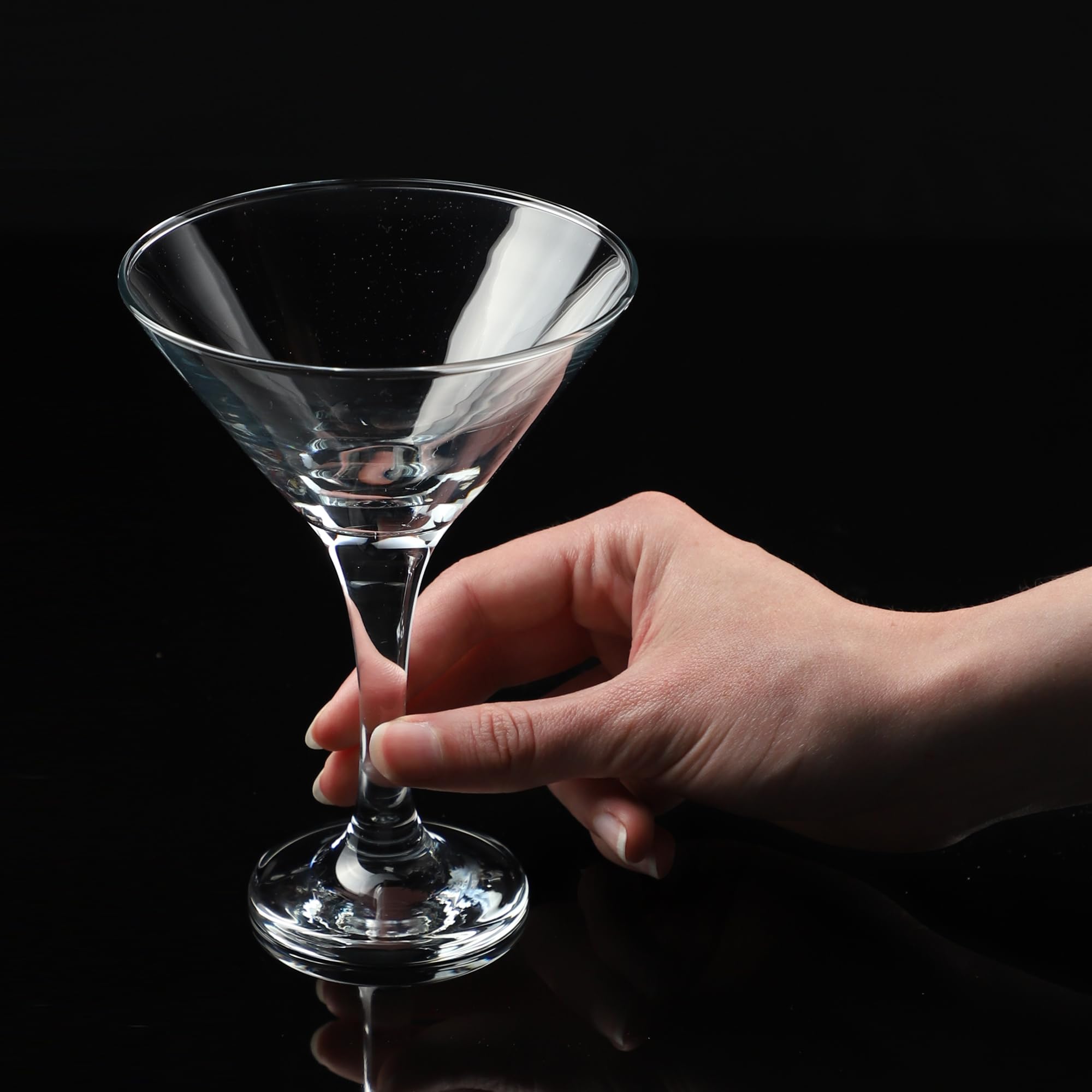 KADAX Bicchieri da martino, 175 ml, in vetro di alta qualità, lavabili in lavastoviglie, bicchieri da long drink, set per feste, regali, bar (6 x 175 ml)