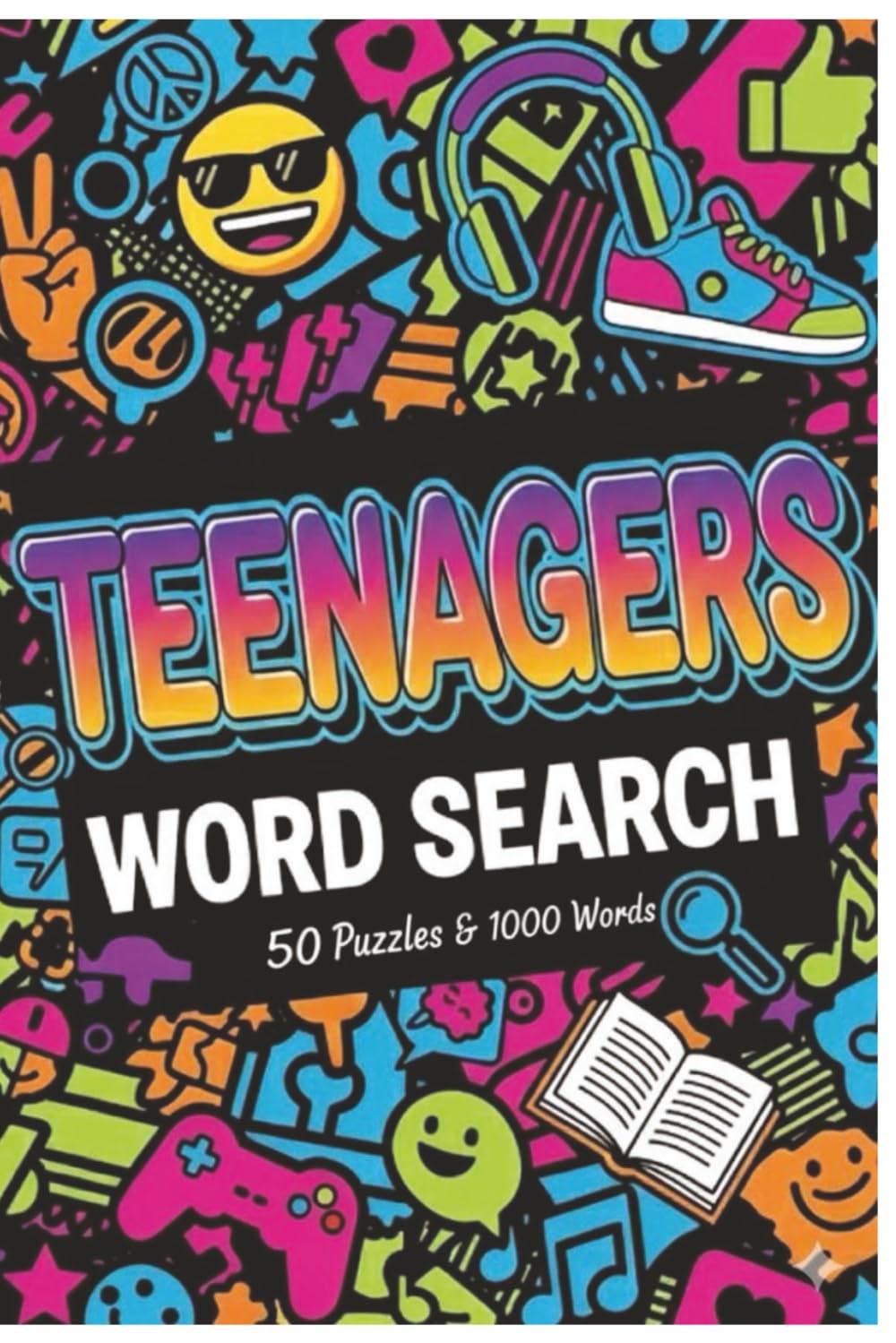 word search for teenagers: 50 Word Search Puzzles & 1000 Words Brain-boosting Adventure for Teenagers | Every puzzle a new quest waiting to be solved | 6x9 Format