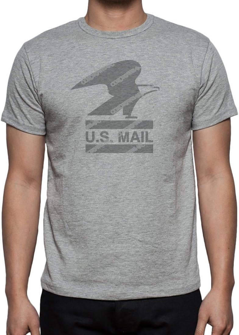 U.S. Mail Eagle - Vintage Black Ink Distressed Tee Misc.