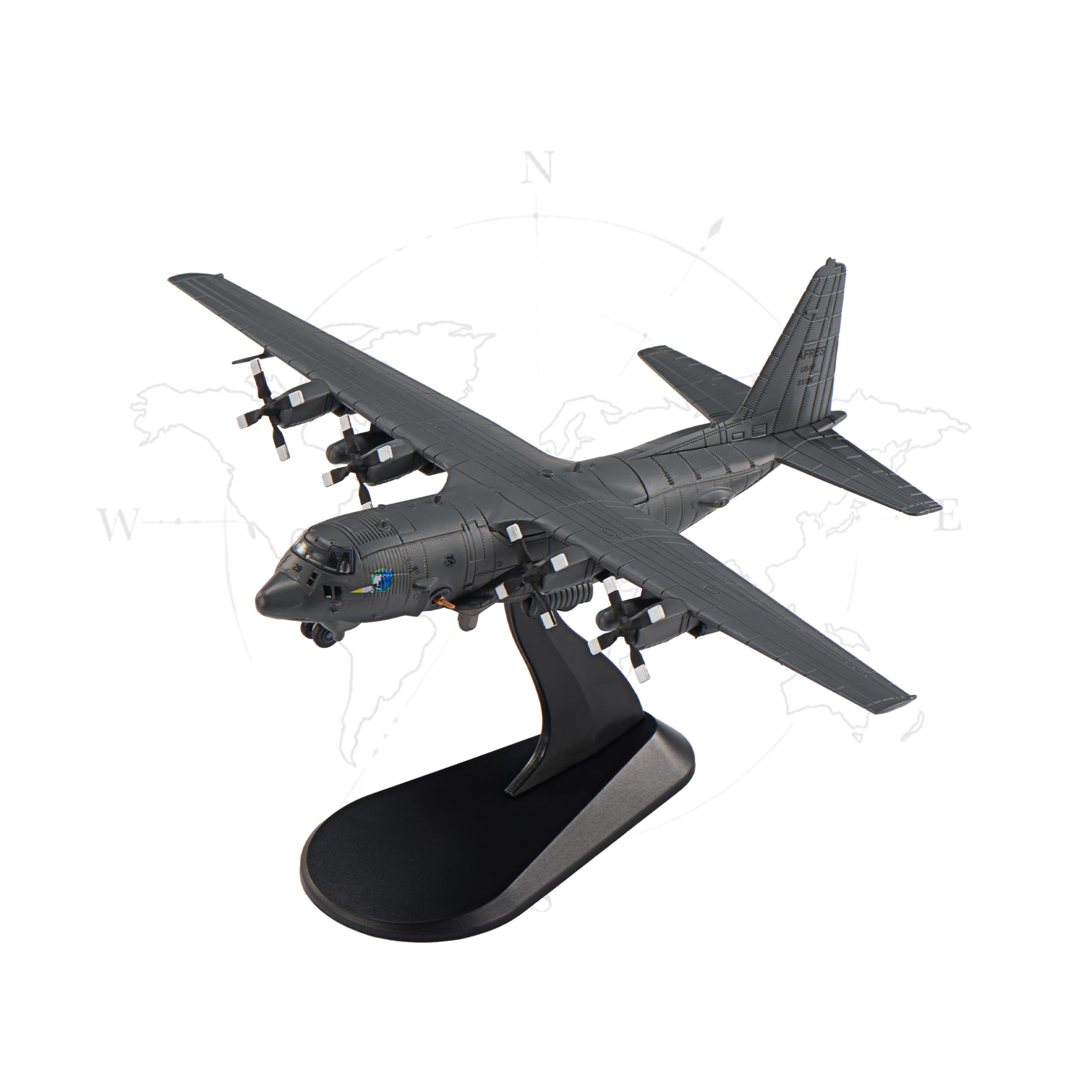 Amazon.co.jp: Udnorbay ロッキード AC-130 エアガンシップ ダイ
