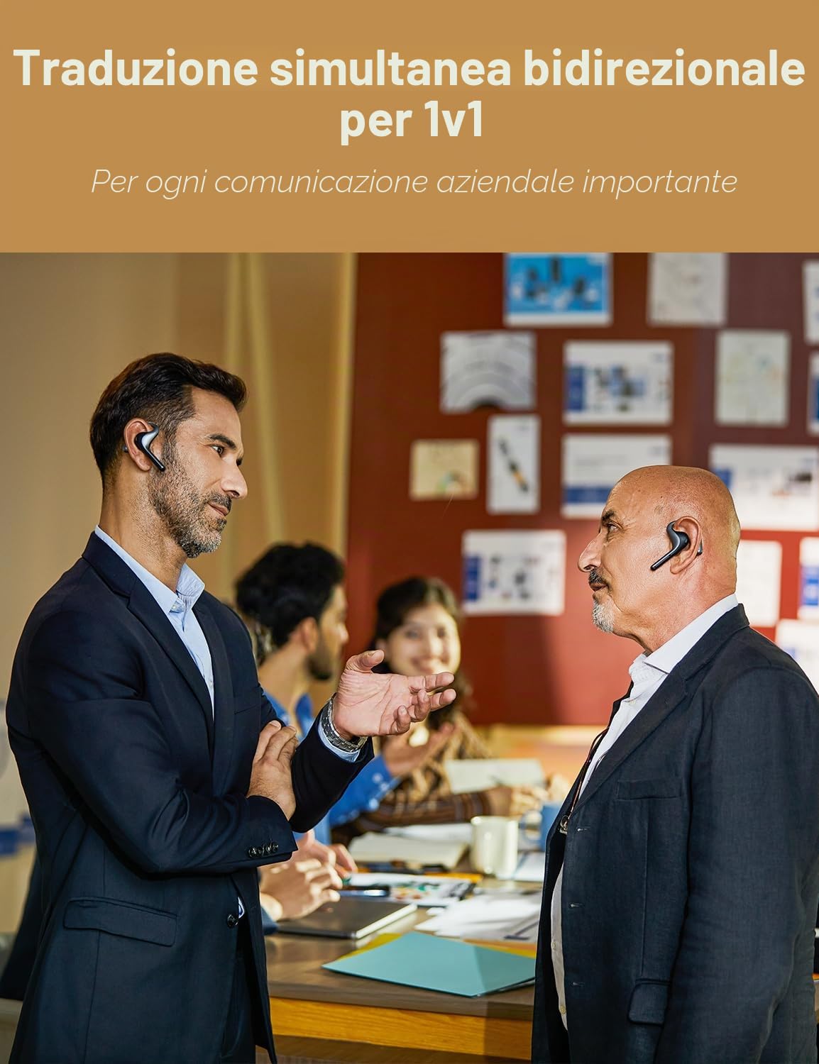 Timekettle W4 Pro AI Interpreter Earbuds, traduction simultanée bidirectionnelle, appareil de traduction prenant en charge 40 langues, écouteurs de traduction pour les appels vidéo et téléphoniques