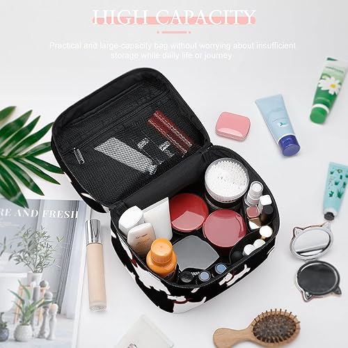 Miniatura 4 de FunnyStar Scottie - Bolsa organizadora de maquillaje para perros, neceser de viaje, estuche de almacenamiento de cosméticos para mujeres, Estilo