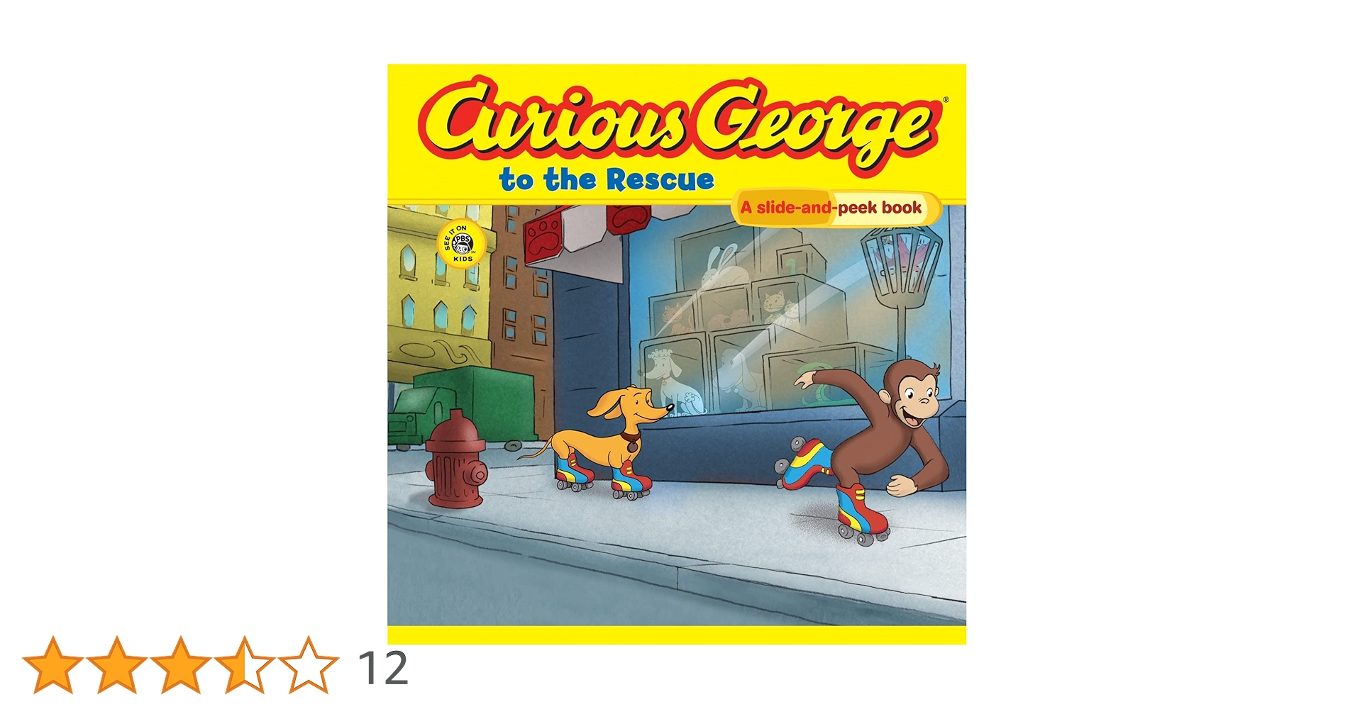 Amazon.co.jp: Curious George to the Rescue: A Slide and Peek