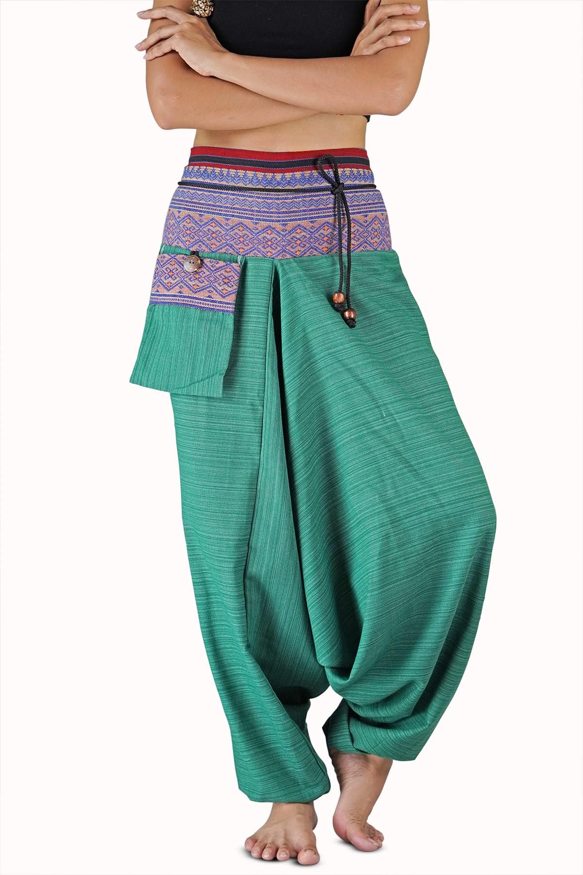 Traditional Loose Harem 100% Cotton Pant Unisex