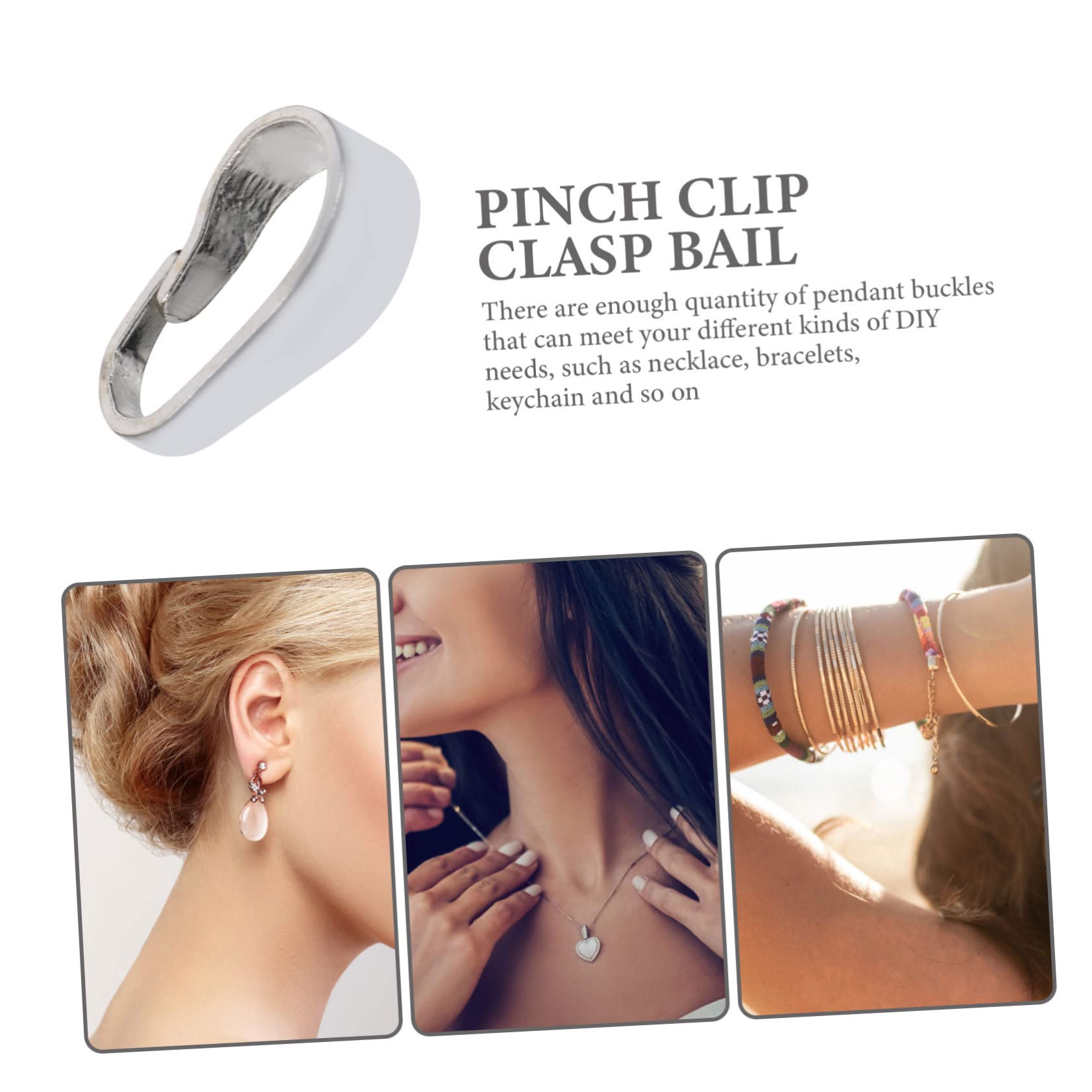 SEWACC 30stücke Schmuck Verschlüsse Silberfarbene Verbindungselemente Für Für Halsketten Armbänder Und Schlüsselanhänger Robuste Und Langlebige Designs Für Kreative
