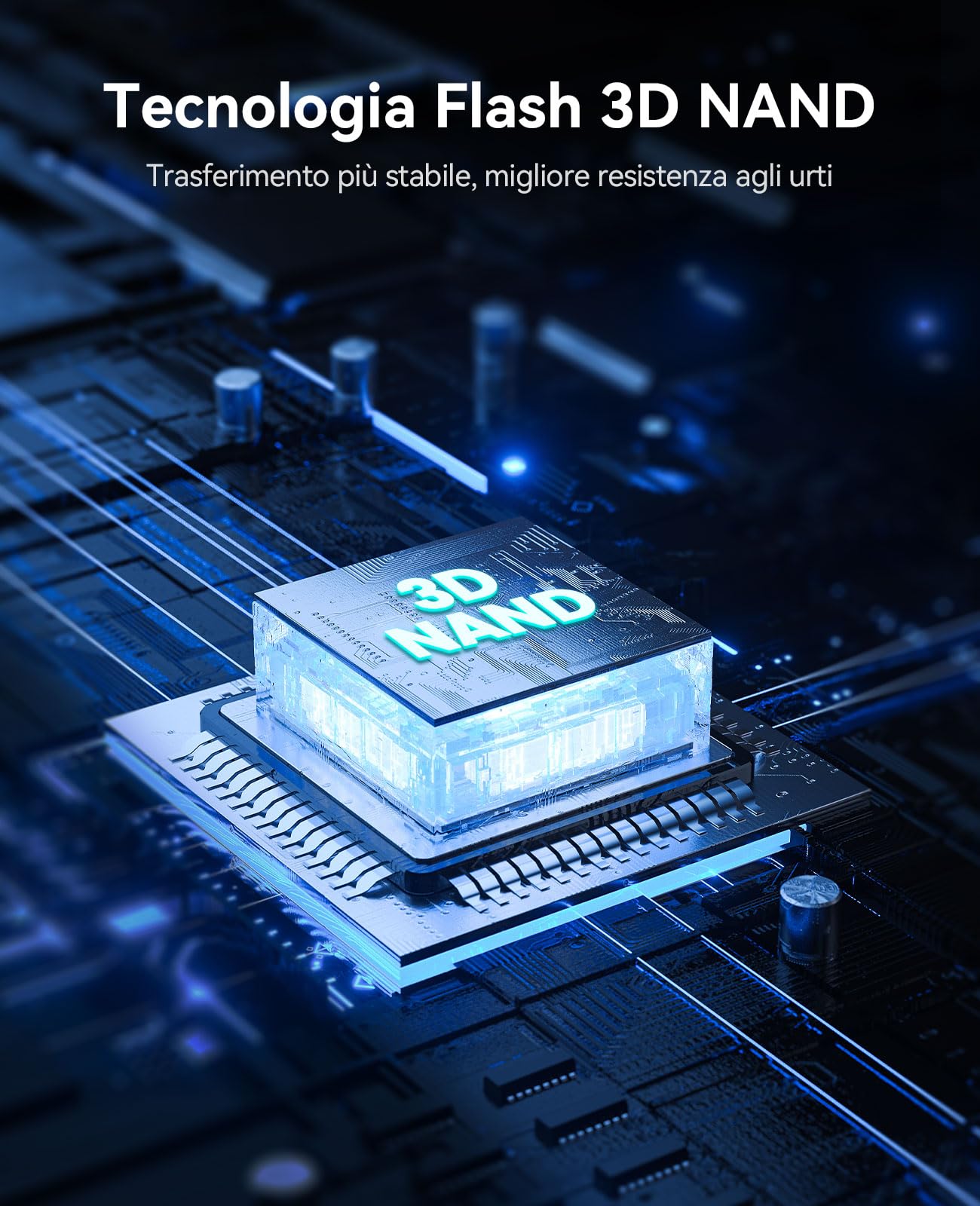 ORICO 512 GB mSATA SSD SATA III,Unità Interna Allo Stato Solido 3D NAND per Computer Portatili Ultrabook Desktop-ZH10