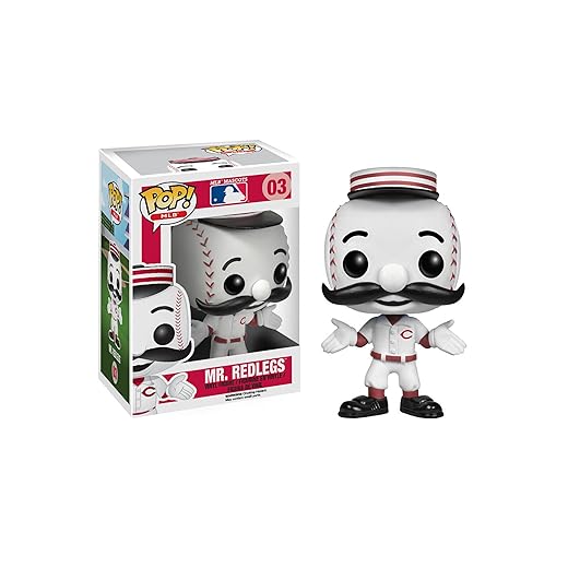 Funko Pop! Major League Baseball: Mr. Red Vinyl Figure