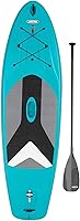 Lifetime Horizon 100 Hardshell Stand-Up Paddleboard with Paddle - Stable 10ft SUP for Beginners, Teal