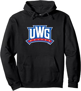 University of West Georgia UWG Wolves Logo - Steve State Pullover Hoodie