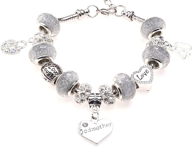 Charms Pour Verre à Vin Avec Boîte Cadeau Pour 40e Anniversaire