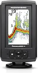 Humminbird 410150-1 PIRANHAMAX 4 localizador de peixes, preto