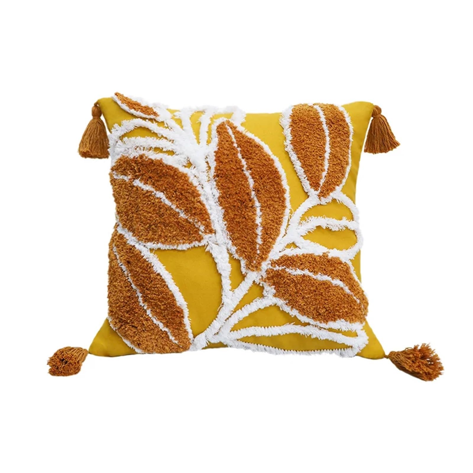 45x45cm Tufted Cushion Cover With Tassel Style Home Decor Decorative Pillowcase Sofa Living Room Pillow