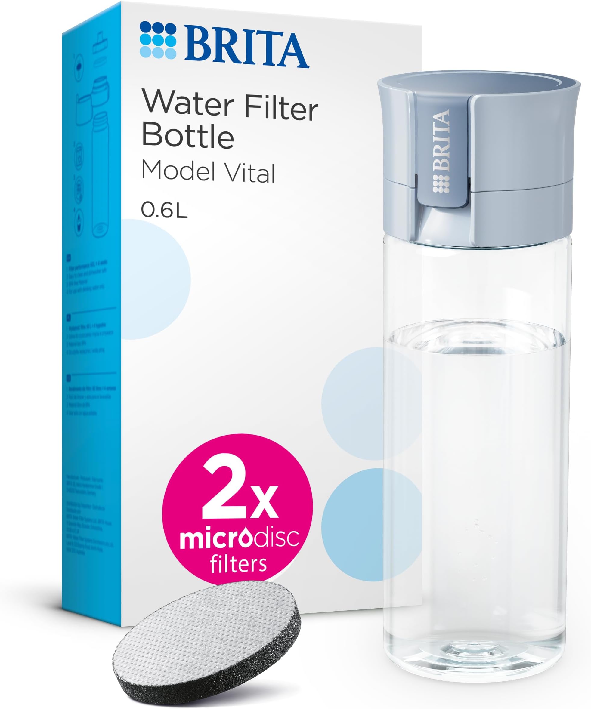 Vital Pastel Blue Filter Bottle