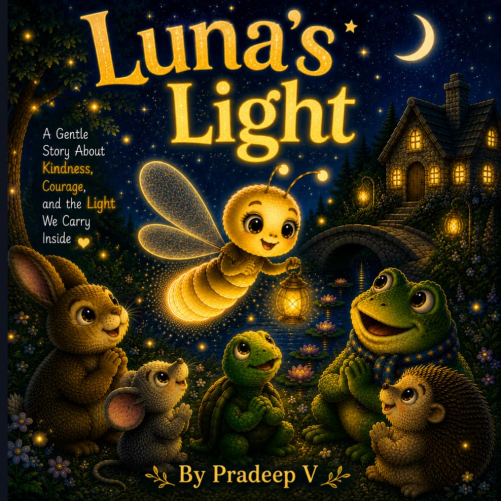 Luna’s Light: A Gentle Bedtime Story About Kindness, Courage, and the Light Inside You