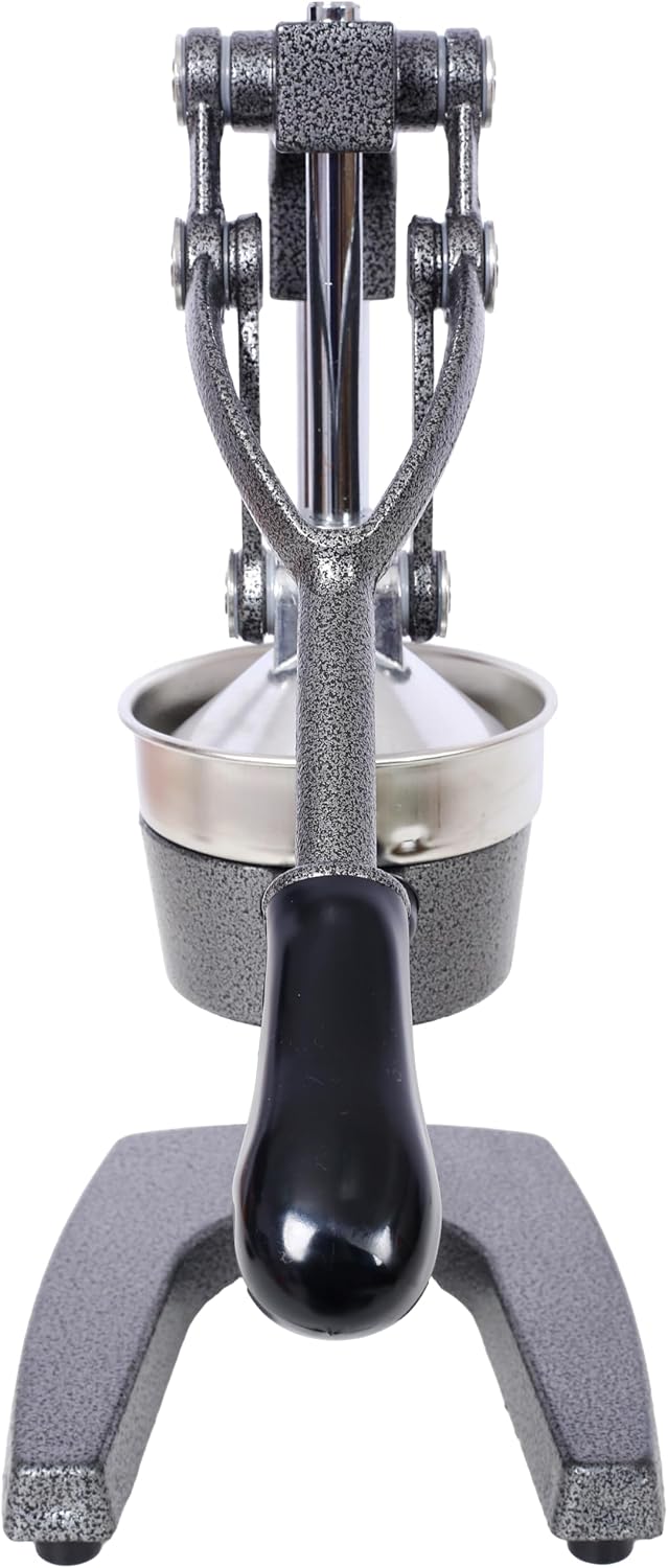 LifeSky Cast Iron Citrus Juicer: Heavy Duty Commercial Manual Press - Extra Large Countertop Squeezer for Organic Farmers Market & Fresh Juice Stands