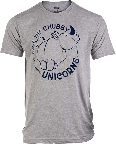 Save The Chubby Unicornios Divertida frase rinoceronte diciendo sarcástico papá broma camiseta para hombre