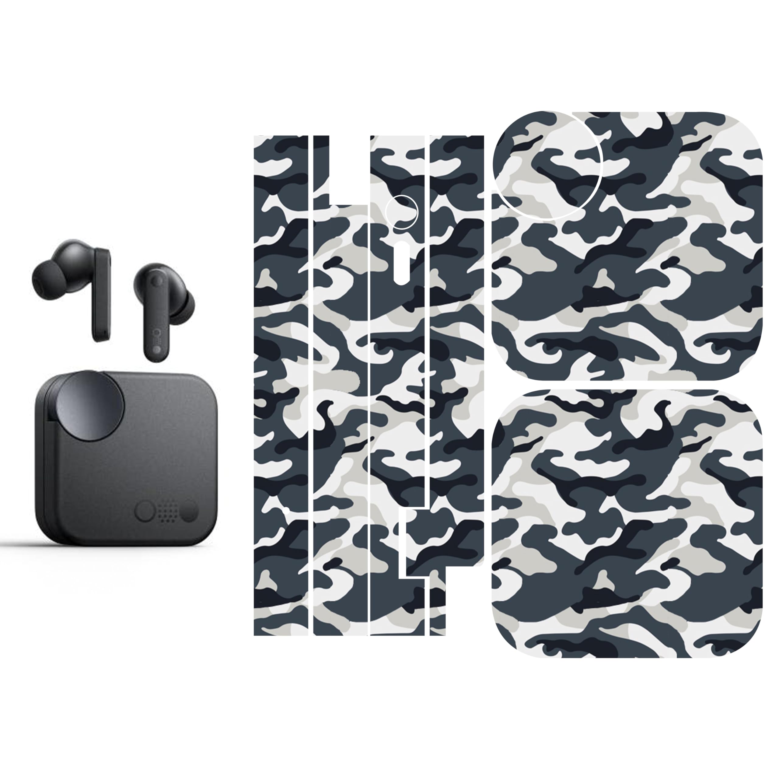 Compatible for CMF by Nothing Buds - Audio Buds Skin Warp (Coverage - Charging Case Only) (Design-200) (117)-image-18