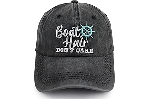 Boat Hair Don't Care Hats - Perfect Gifts for Boaters
