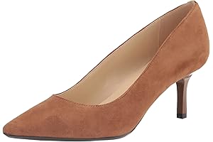 Nine West Women's Kuna Pointy Toe Cognac Pumps