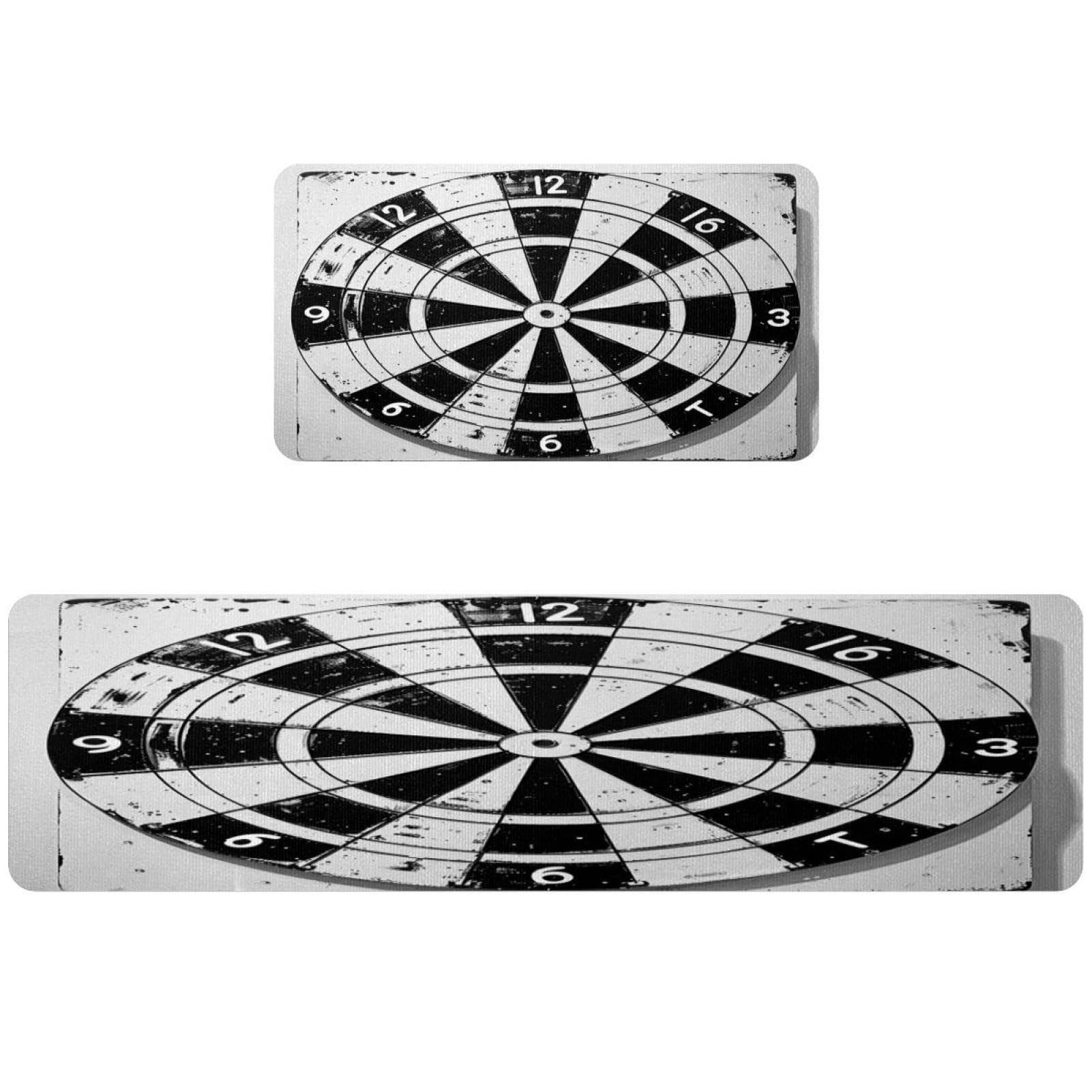 2 alfombrillas de cocina grunge para proteger el suelo del cuarto de lavado y pasillos