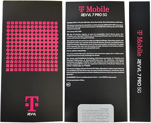 Miniatura 9 de T-Mobile Revvl 7 Pro 5G Smartphone Desbloqueado, 256GB, Azul Azuri