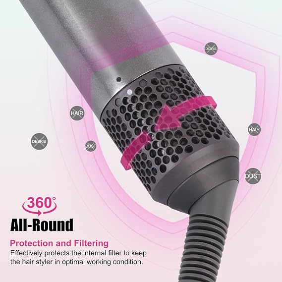 Outer Filter Compatible with Dyson Airwrap HS01 HS05 Models | Hair Styler Outer Magnetic Filter Cage Replacement Parts for Dyson Airwrap