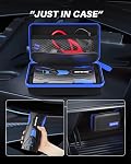 AUTOONE Démarreur de saut de voiture, 6000A Batterie Booster Power Pack pour tous les gaz & 8.0L Moteur diesel, 12V Coffret de saut au lithium portable avec câbles de saut, chargeur de banque d'alimentation, urgence LED FalshLight