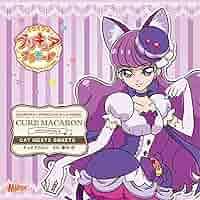 非売品 プリキュアワークス　イラストカード キュアマカロン ゆかり　購入特典 非売品 プリキュアワークスイラストカード キュアマカロン