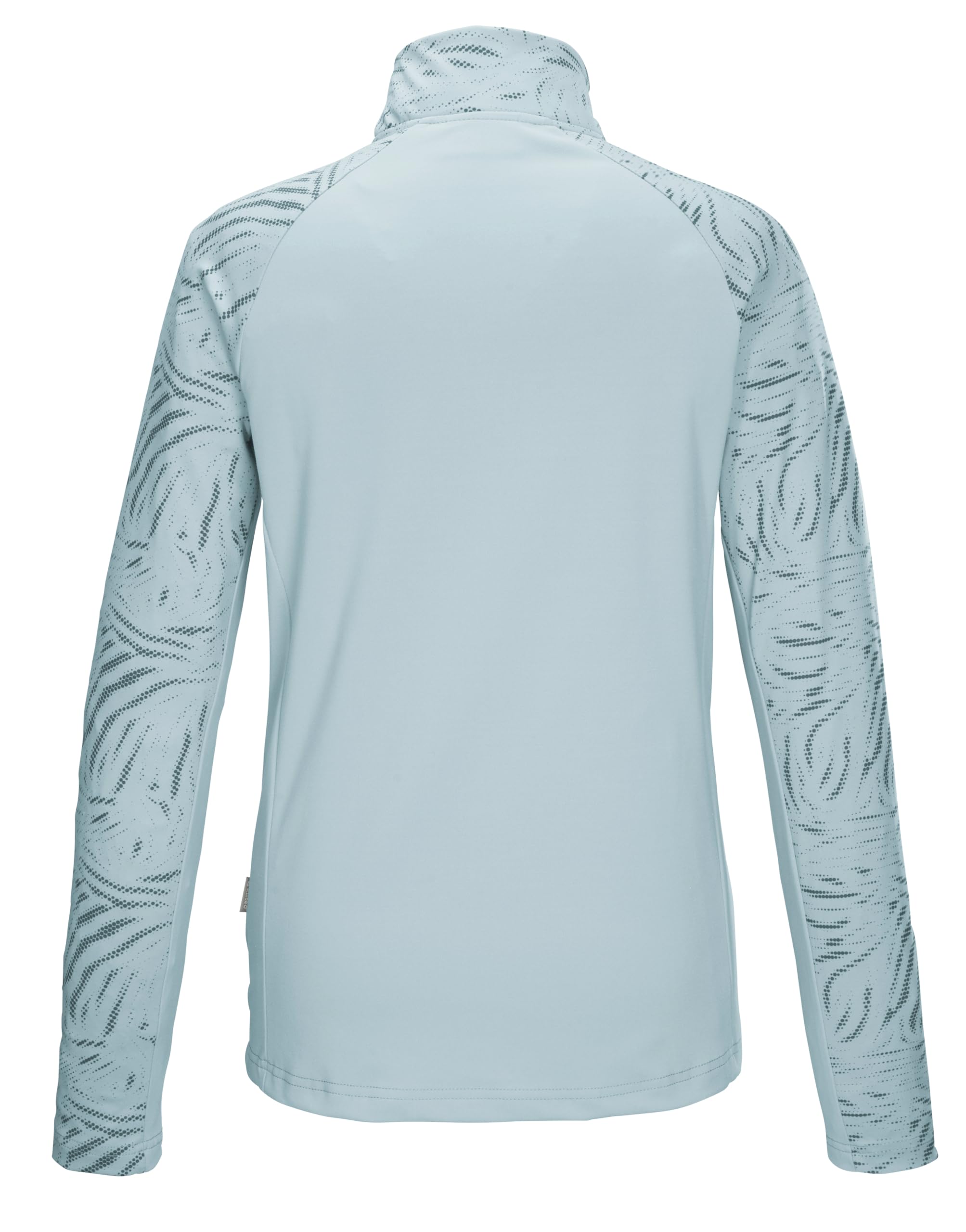 Killtec Damen Funktionsshirt/Fleeceshirt mit Stehkragen und Reißverschluss