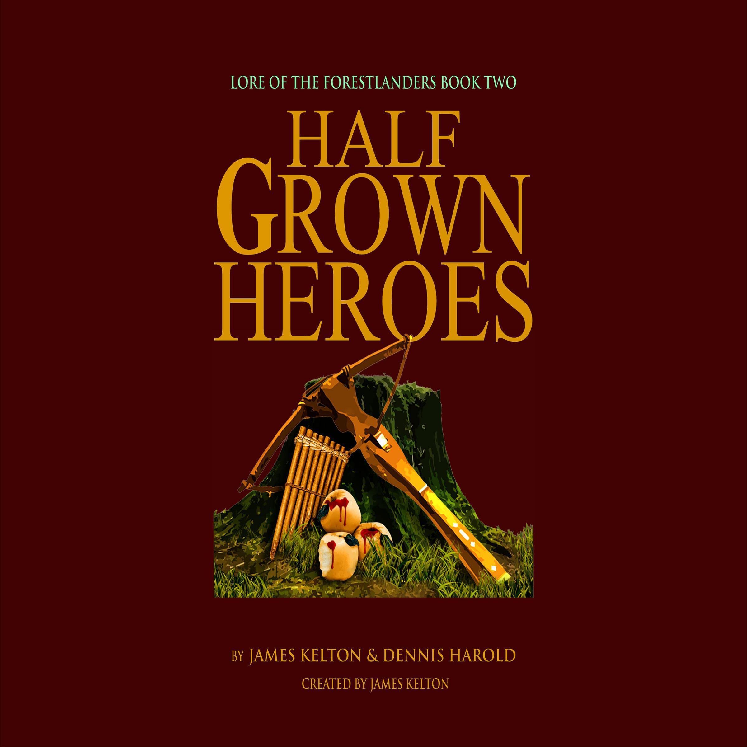 Cover art for Halfgrown Heroes