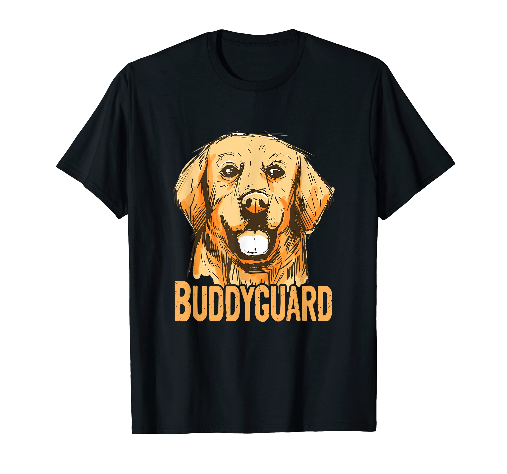 Buddyguard Golden Retriever Dog Best Friend Paw Buddy T-Shirt