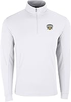 Vista 29 de Vantage Apparel Jersey con cremallera de un cuarto de béisbol de la liga menor