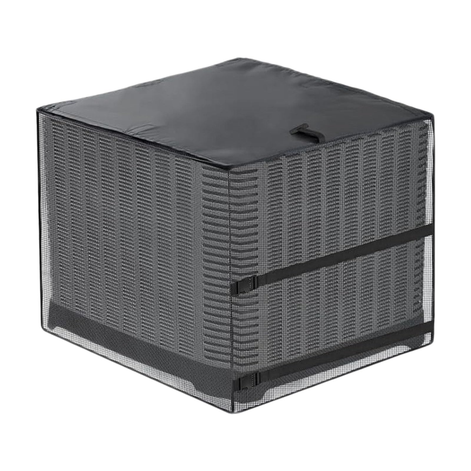 Tsophreniq Advanced PVC Outdoor Enclosure with Close and Sun Security Feature 86X86X96Cm Permanent PVC Conditioning Cover
