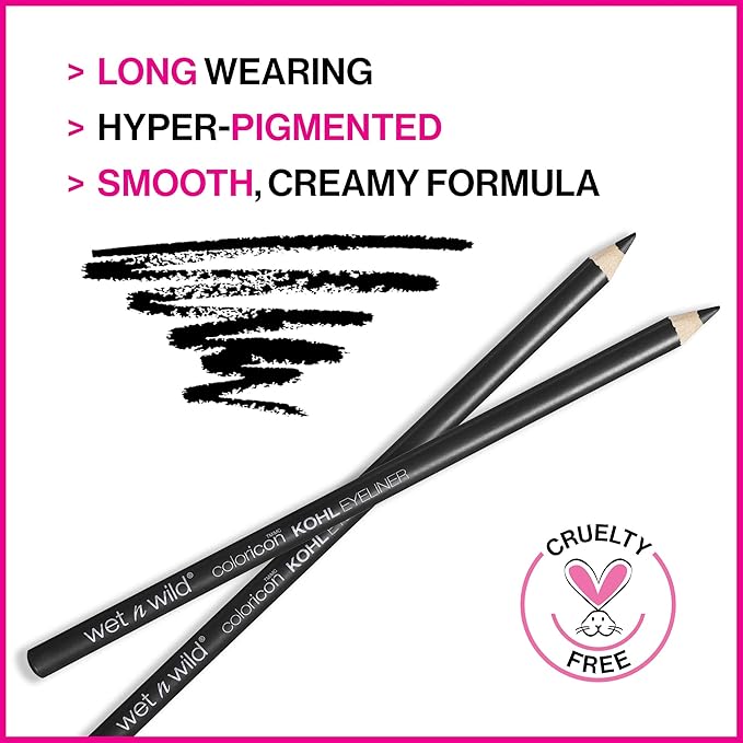Delineador de Ojos wet n wild Color Icon Kohl Baby's Got Black miniatura 3