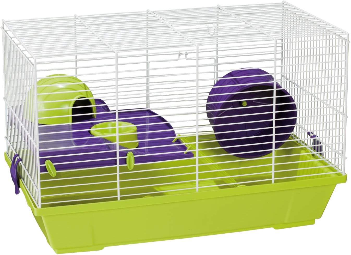 Photo inspiration: Fresh Look at Voltrega Gustavo Hamster Cage In With Green Base 501 2
