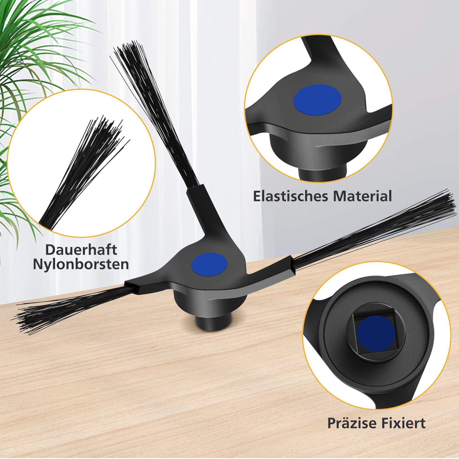 Compatibile con Ecovacs Debot X2 Omni, X2 Combo, X2 Pro, DEX86 Pezzi di ricambio Accessori Spazzola laterale principale Filtro Hepa Mop Sacchetto per la polvere  6