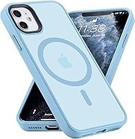 Vista 470 de Yriklso Strong Magnetic Case for iPhone 11 [Compatibilty with MagSafe] Protective Shockproof Cover Phone Case for iPhone 11 6.1" Frosted Purple