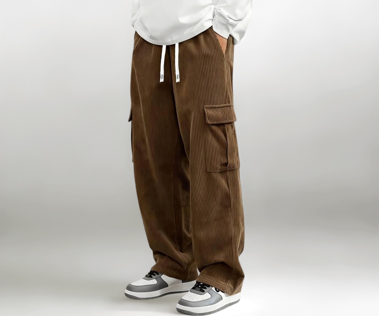 Samfor Men Casual Cargo Joggers - Image 1