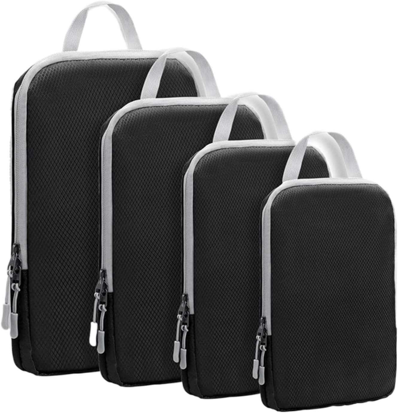 Rrlihjgu Compression Bags, Travel Compression Bags, 4 Pieces, Expandable Reusable Bags, Lightweight Vacuum Function for Travel, Hiking, Airplane Rrlihjgu Compression Bags, Travel Compression Bags, 4 Pieces, Expandable Reusable Bags, Lightweight Vacuum Function for Travel, Hiking, Airplane