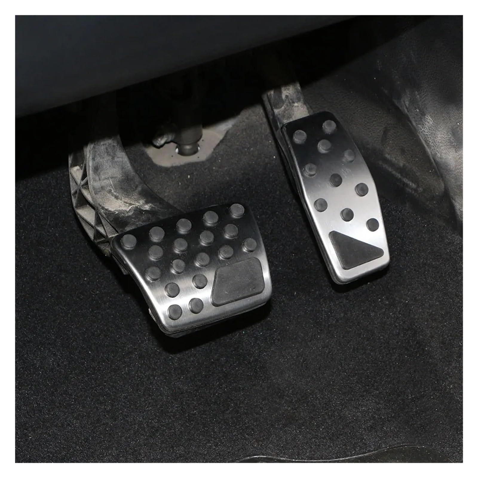 Auto-Pedalabdeckung Für BYD Seal U, Song, Plus, DM-i 2023–2024 – Aluminiumlegierung, Rutschfest, Silber