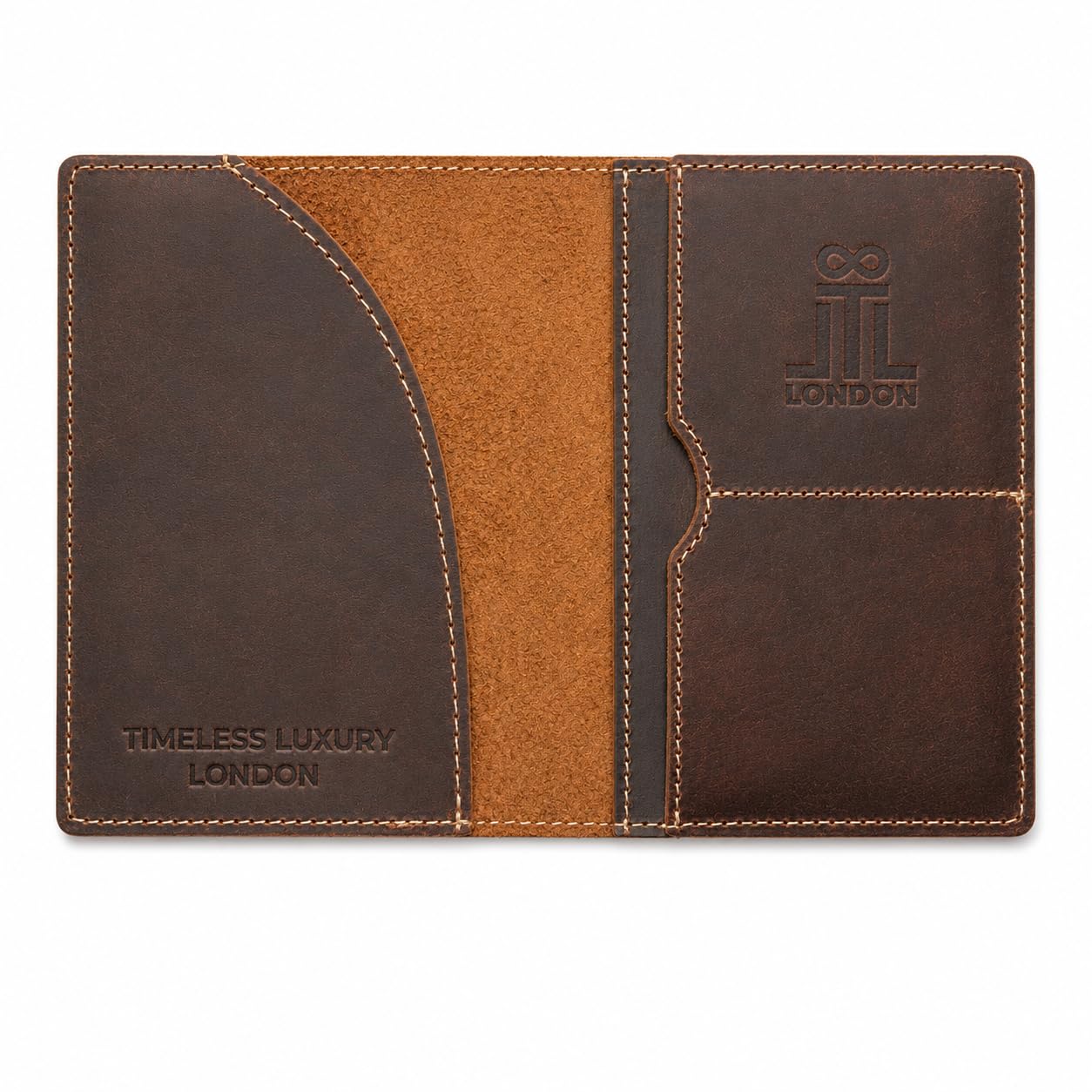 Porta passaporto in pelle per uomo, custodia per passaporto in pelle di alta qualità, portafoglio da viaggio di lusso, caffè, Caff, Passport Holder Standard, Rétro