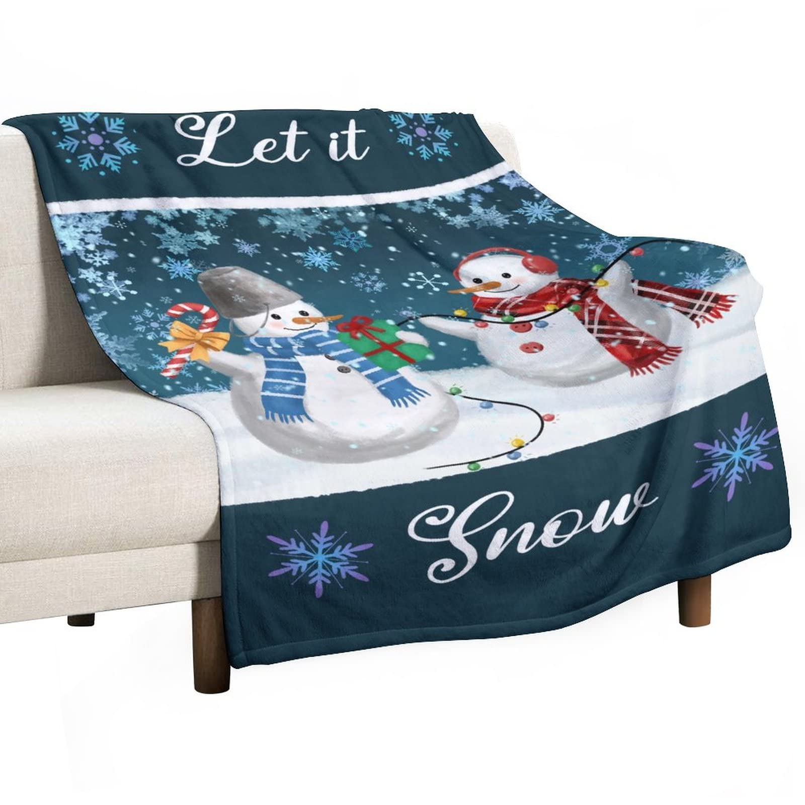 Couverture en peluche douce réversible avec chapeau pour enfants et adultes