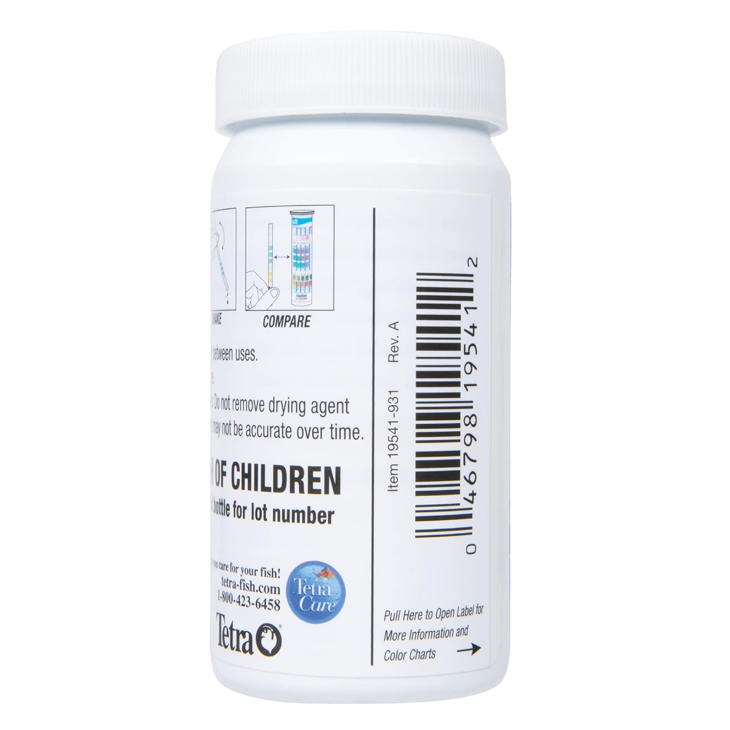 Tetra Non-Toxic Ammonia Test Strips - 100 Count (Pack of 10)