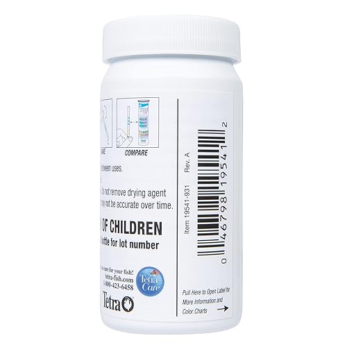 Miniatura 6 de Tetra Non-Toxic Ammonia Test Strips - 100 Count (Pack of 10)